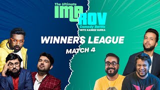 Improv Battle Winners League Match 4 Feat Hoezaay TheAshishShakya TheComedyFactory and more [upl. by Dnomyar122]