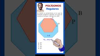 POLÍGONOS REGULARES polígonos matemática [upl. by Naujal]