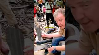 Jeremy Buys Shoes Made Out Of Car Tire Deleted Scene topgearuk [upl. by Jairia]