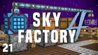 SkyFactory 4 Ep 21 Wireless AE Automation  Truffle Automation [upl. by Berkow972]