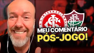 ESTAMOS ENCANTADOS  O COMENTÁRIO DE FABIANO BALDASSO APÓS INTER 2 X 0 FLUMINENSE [upl. by Arzed309]