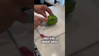 Chicken fajitas for this weeks meal prep lifestyle food mealprep cooking subscribe [upl. by Lyda]