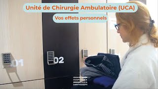 Parcours ambulatoire Hôpital SaintJoseph  Vos effets personnels [upl. by Schulein]