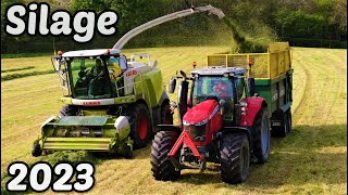 Silage 2023  Heaves Farm  SIMPSONS Agri Contractors [upl. by Lashonde]