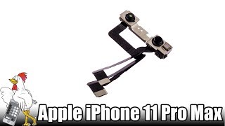 Guía del Apple iPhone 11 Pro Max Cambiar cámaras frontales [upl. by Aimak433]