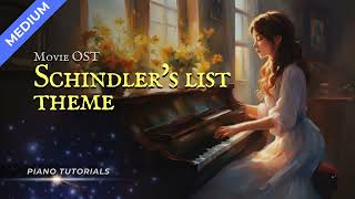 Intro Schindlers list theme  Piano Tutorial for John [upl. by Kanor]