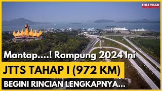 MANTAP 972 km Jalan Tol Trans Sumatra Tahap I Tuntas Tahun 2024 Ini Begini Rinciannya [upl. by Alonso268]