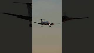 Beechcraft King Air 350 landing on 26L at Spirit of St Louis Airport [upl. by Innus707]