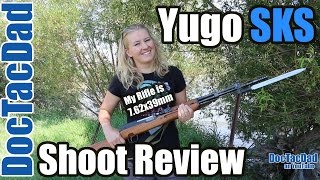 Yugo SKS M5966A1  Shoot Review  with DocTacMom [upl. by Cathy]