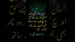 Zalil Tarin Insaan quotes maula Ali youtubeshorts shortsfeed shorts muhammadjamil [upl. by Durst444]