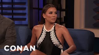 Eva Longoria Was The Drunkest Person At Her Wedding  CONAN on TBS [upl. by Anavoig]