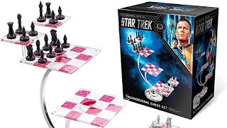 Star Trek Tridimensional Chess Set [upl. by Ahsakal185]