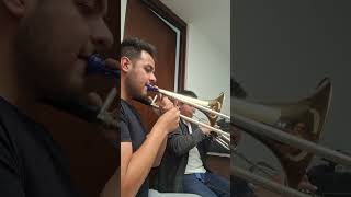 La Dosis perfecta  Panteón Rococo Trombone solo [upl. by Eninahs]