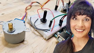 Control Stepper Motor Speed amp Direction with Arduino and a Potentiometer [upl. by Oicnoel479]