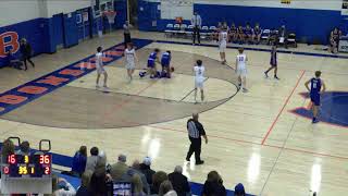 Boonsboro vs Hedgesville Freshman Boys Basketball Freshman Mens Basketball [upl. by Ecneps]