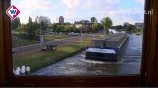 Provincie over brughanger op de Hoornbrug in Rijswijk aan het randje Den Haag [upl. by Rois]