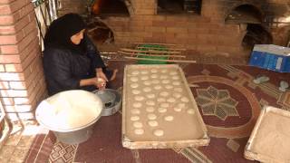 Pita Bread Making and Baking [upl. by Hermosa256]