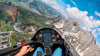 First flight in the ALPS with my AS33 Me [upl. by Pulsifer473]