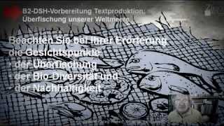 Lektion B2DSHVorbereitung Textproduktion Erörterung Überfischung der Weltmeere [upl. by Endo847]