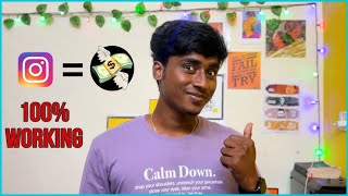 How to Earn money in Instagram  Online job Tamil [upl. by Imoen]