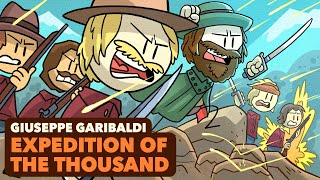 Garibaldi Expedition of the Thousand  Unifying Italy  Extra History  Part 5 [upl. by Seed]