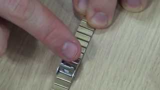 How To Adjust A Casio Slide Clasp [upl. by Jillana]