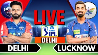 IPL 2024 Live DC vs LSG Match 64  IPL Live Score amp Commentary  Delhi vs Lucknow Live Match [upl. by Kory]