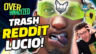 Overwatch Coaching  TRASH Reddit Lucio OverAnalzyed [upl. by Miki]