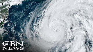 LIVE Hurricane Helene Barrels Towards the Gulf Coast  CBN News [upl. by Nanaek]