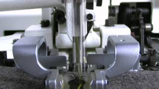 GLOBAL BH 1000  Eyelet buttonhole machine [upl. by Shirlene950]