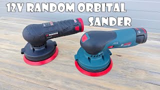 Parkside Performance 12V Random Orbital Sander vs Bosch Professional [upl. by Phira]