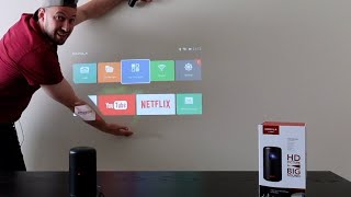 BEST STREAMING projector  EASY TO LOAD APPS  Anker Nebula Capsule Max [upl. by Yenttirb242]