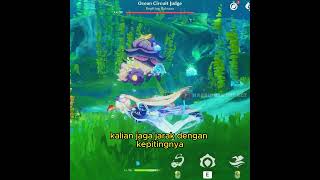 Cara MENGALAHKAN KEPITING RAKSASA Ocean Circuit Judge di Fontaine Genshin Impact 40 shorts [upl. by Aretak277]