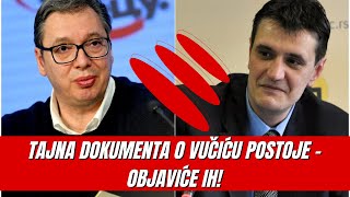 Novinar Domagoj Margetić koji poseduje tajna dokumenta o Vučiću poslao jasnu poruku [upl. by Simonsen]