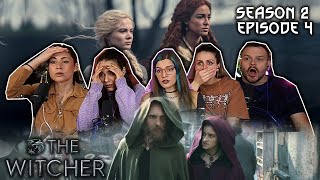 The Witcher Season 2 Episode 4 Redanian Intelligence REACTION [upl. by Llerrud]