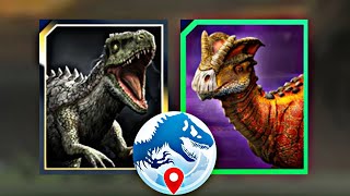 INDONEMYS Vs TENONTOREX  NEW UPDATE in Jurassic world alive [upl. by Averi182]