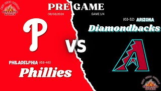 Phillies vs Diamondbacks Game 1 Pregame Show  August 8th 2024 [upl. by Maiga]