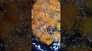 Fried pakora shayari shorts youtubeshorts cooking [upl. by Anelram]