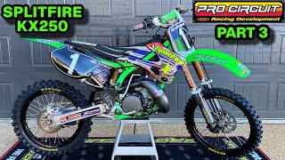 Stunning Final Reveal of the 1999 KX250 Splitfire Rebuild Project [upl. by Uoliram432]