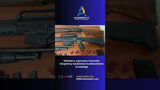 REPORTE DE ALLANAMIENTO EN SANTIAGO alcarrizostv [upl. by Arayk]