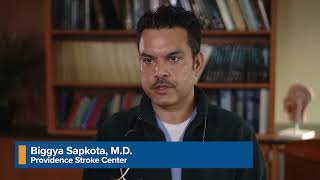 Providence Wellness Watch KGW May 2024 60 Stroke Signs – Dr Sapkota [upl. by Aihsital]