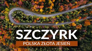 SZCZYRK  Polska Złota Jesień w górach  Atrakcje Beskidów  Skrzyczne Klimczok Malinowska Skała [upl. by Uball]