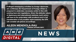 DFA yet to act on alleged wiretapping by Chinese Embassy  ANC [upl. by Rengia168]