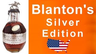 60  Blantons Silver Edition Bourbon Whiskey Review by WhiskyJason [upl. by Wartow]