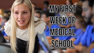 My First Week of Medical School [upl. by Esorlatsyrc594]