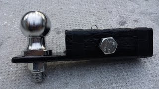 Homemade ATV Tow Hitch [upl. by Fayth]