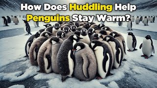 How Does Huddling Help Penguins Stay Warm penguins huddling [upl. by Draner]