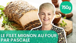 Recette du filet mignon de porc au four  750g [upl. by Lindly]