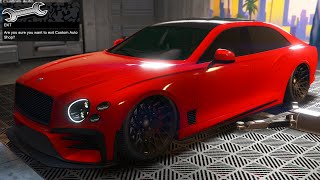 GTA 5 Online  Enus Deity Bentley Flying Spur  DLC Vehicle Customization [upl. by Pare]