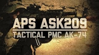 APS ASK209 Tactical PMC AK 74 Airsoft Gun [upl. by Stolzer]